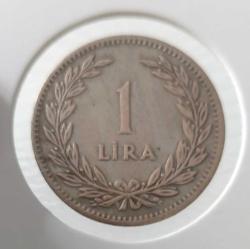 1947 GÜMÜŞ 1 LİRA ORİJİNALDİR SS3PP2 ÇOK ÇOK TEMİZ NADİR