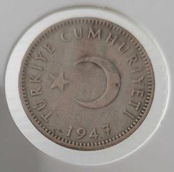 1947 GÜMÜŞ 1 LİRA ORİJİNALDİR SS3PP2 ÇOK ÇOK TEMİZ NADİR