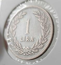 1947 GÜMÜŞ 1 LİRA ORİJİNALDİR SS3PP2 ÇOK ÇOK TEMİZ NADİR