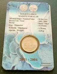 2003 50 Bin Lira Kendi Özel Tanıtım Kitinde
