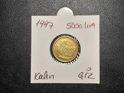 1997 YILINA AİT MADENİ  500  LİRA ÇİL ( KALIN )TCM 4483