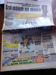 Hürriyet Gazetesi - Turkish Newspaper - 13 Aralık 1987 - Özal ekibinde aşk skandalı - özel uçağın hostesi Naciye Yılmaz ile konsolos yardımcısı Vakur Gökdenizler'in gece kaçamağı  ABD gizli servisini ayağa kaldırdı - Maliye Bakanı Ahmet Kurtcebe Alptemoçin'in işi tıkırında fotoğraf - ANAP'ta zam kıyameti - Adile Naşit'in kendi ağzından yaşam öyküsü - SHP'den Başbakan Turgut Özal'a protestolu karşılama - Gorbaçov'un yanlış hesabı - ANAP'ı bombalayanların lider olarak açıkladıkları Zeynel Abidin Eren ve sevgilisi susuyor fotoğraf - Türk İş Başkanı Şevket Yılmaz Kenan Evren'e seslendi neden susuyorsunuz - Fatin Rüştü Zorlu'nun yasak aşkı yazan Emin Çölaşan yazı - POL DER başkanı Kadir Boztimur Fransa'da Ele Geçti - TKP Genel sekreteri Haydar Kutlu TİP genel sekreteri Nihat Sargın işkenceyi anlattı - Galatasaray'a hayat öpücüğü fotoğraf - Beşiktaş'a İzmir yaramıyor fotoğraf - Fenerbahçe potada  Efes Pilsen'i yendi fotoğraf - Dünya Kupası kuraları çekildi şeker gibi gruba düştük