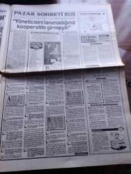 Hürriyet Gazetesi - Turkish Newspaper - 13 Aralık 1987 - Özal ekibinde aşk skandalı - özel uçağın hostesi Naciye Yılmaz ile konsolos yardımcısı Vakur Gökdenizler'in gece kaçamağı  ABD gizli servisini ayağa kaldırdı - Maliye Bakanı Ahmet Kurtcebe Alptemoçin'in işi tıkırında fotoğraf - ANAP'ta zam kıyameti - Adile Naşit'in kendi ağzından yaşam öyküsü - SHP'den Başbakan Turgut Özal'a protestolu karşılama - Gorbaçov'un yanlış hesabı - ANAP'ı bombalayanların lider olarak açıkladıkları Zeynel Abidin Eren ve sevgilisi susuyor fotoğraf - Türk İş Başkanı Şevket Yılmaz Kenan Evren'e seslendi neden susuyorsunuz - Fatin Rüştü Zorlu'nun yasak aşkı yazan Emin Çölaşan yazı - POL DER başkanı Kadir Boztimur Fransa'da Ele Geçti - TKP Genel sekreteri Haydar Kutlu TİP genel sekreteri Nihat Sargın işkenceyi anlattı - Galatasaray'a hayat öpücüğü fotoğraf - Beşiktaş'a İzmir yaramıyor fotoğraf - Fenerbahçe potada  Efes Pilsen'i yendi fotoğraf - Dünya Kupası kuraları çekildi şeker gibi gruba düştük