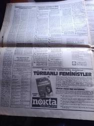 Hürriyet Gazetesi - Turkish Newspaper - 13 Aralık 1987 - Özal ekibinde aşk skandalı - özel uçağın hostesi Naciye Yılmaz ile konsolos yardımcısı Vakur Gökdenizler'in gece kaçamağı  ABD gizli servisini ayağa kaldırdı - Maliye Bakanı Ahmet Kurtcebe Alptemoçin'in işi tıkırında fotoğraf - ANAP'ta zam kıyameti - Adile Naşit'in kendi ağzından yaşam öyküsü - SHP'den Başbakan Turgut Özal'a protestolu karşılama - Gorbaçov'un yanlış hesabı - ANAP'ı bombalayanların lider olarak açıkladıkları Zeynel Abidin Eren ve sevgilisi susuyor fotoğraf - Türk İş Başkanı Şevket Yılmaz Kenan Evren'e seslendi neden susuyorsunuz - Fatin Rüştü Zorlu'nun yasak aşkı yazan Emin Çölaşan yazı - POL DER başkanı Kadir Boztimur Fransa'da Ele Geçti - TKP Genel sekreteri Haydar Kutlu TİP genel sekreteri Nihat Sargın işkenceyi anlattı - Galatasaray'a hayat öpücüğü fotoğraf - Beşiktaş'a İzmir yaramıyor fotoğraf - Fenerbahçe potada  Efes Pilsen'i yendi fotoğraf - Dünya Kupası kuraları çekildi şeker gibi gruba düştük