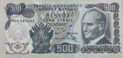 6.EMİSYON  2.TERTİP 500 LİRA