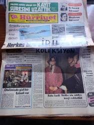 Hürriyet Gazetesi - Turkish Newspaper - 23 Şubat 1975 - Amerika yaptığı yardımı kese dursun  herkes bize silah satmak istiyor - Fransızlar Miraj için aracı gönderdi fotoğraf - Almanlar leopar tankı için teklifte bulundu - İstanbullu çelik imalcileri savaş sanayimizi kurabiliriz yazan Cahit Çataloğlu - ölüler şehri Asmara'dan geliyorum yazan Hikmet Feridun Es Yazı Dizisi - tekstil işverenleri yarın 27 bin işçiye lokavt uygulayacak - bütün partiler birbirlerini suçluyor - taksi plakası ticareti sona eriyor - Yünsa yün sanayi fabrikasında yangın zarar 10 milyon lira - Emel Sayın Anne Marie David Ahmet Özhan Bebek Maksimde - Gönül Yazar bebek belediye gazinosunda - Muazzez Abacı Göksel Arsoy Oya Alasya Vatan caddesi turistik Lunapark'ta - şarkıcı Nilüfer ve Nil Burak Playboy'da - Tarkan yazan çizen Sezgin Burak - televizyon programı - 2. Yarının ilk büyük heyecanı Galatasaray Beşiktaş - Galatasaray kazanır çünkü yazan Eşfak Aykaç - Beşiktaş kazanır çünkü yazan Birol Peker - Fenerbahçe