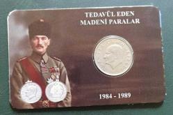 1987 5 Lira Kendi Özel Tanıtım Kitinde
