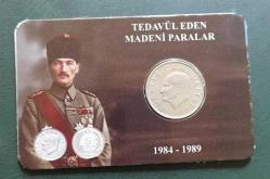 1985 5 Lira Kendi Özel Tanıtım Kitinde
