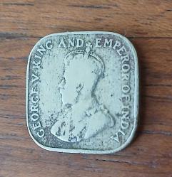 Ceylon Adası 5 Cent 1912 George V