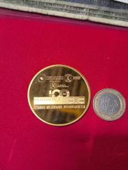 İzmir İktisat Kongresi'nin 100. Yıl Dönümü Anısına Basılan Hatıra Madalya