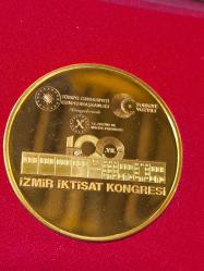 İzmir İktisat Kongresi'nin 100. Yıl Dönümü Anısına Basılan Hatıra Madalya