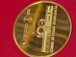 İzmir İktisat Kongresi'nin 100. Yıl Dönümü Anısına Basılan Hatıra Madalya