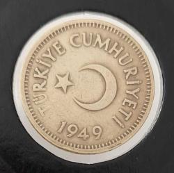 1949 YILI PİRİNÇ 10 KURUŞ ÇOK ÇOK TEMİZ YY2PP3