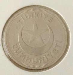 1937 YILI ORİJİNAL 10 KURUŞ MADENİ NİKEL BB2RRR1 NADİRİ