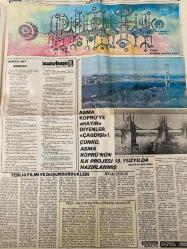 TERCÜMAN GAZETESİ - DOĞUM GÜNÜ HEDİYESİ (TURKISH NEWSPAPPER) - 22 AĞUSTOS 1977 - SADECE DÖRT SAYFADIR -Mustafa Akad-Prof Yalçın Taş-Mucteba Uğur-Semih Yurga-Necip Fazıl Kısakürek-Hz Muhammed-Mehmet Kervancı-Emine İnşu-Şenol Kırpkıçoğlu-Murat Sertoglu-Orhan Tahsin-Güngör Kabakçıoğlu-Mustafa Şenyücel-Ajda Pekkan-Elvis Presley-Aziz Üstel-AFRİKALI SİYAHLARLA AVRUPALI BEYAZLARA MÜSLÜMANLIĞI SEVDİRMEK-PROF YALÇINTAŞ TEBLİĞ FİLMİNİ YAPANLAR YALNIZ İSLAMİYETE DEĞİL İNSANLIĞA DA HİZMET ETMİŞTİR-TEBLİĞ FİLMİ VE DÜŞÜNDÜRDÜKLERİ-PEYGAMBER VE TEVAZU-RAMAZAN SOHBETLERİ-HACI BAYRAMI VELİ-CAN İÇRE-BİLMEK İSTERSEN SEN CAN İÇRE ARA CANI-ŞEYTAN KUYUSU-GENÇLER İÇİN DİN DERSLERİ ORUCU BOZMAYAN ŞEYLER-DOĞRU YOLUN SAPK KOLLARI-MUSTA BEY ARMUDU-ASMA KÖPRÜYE HAYIR DİYENLER ÇAĞDIŞI-TEBLİĞ FİLMİ VE DÜŞÜNDÜRDÜKLERİ-AFRİKALI SİYAHLAR-PROF YALÇINTAŞ TEBLİĞ FİLMİNİ YAPANLAR-AJDA PEKKAN FİLMLER SONRASI SADECE TVDE SESİNİ DUYURACAK-HERKESİN SEVGİYE İHTİYACI VARDIR-TVNİN YENİ DİZİSİ ALL YOU NEED IS LOVE-ARA NAĞMESİ-DEV