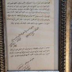 KOLEKSİYONLUK DEĞERLİ KADI FETVASI. BASKI DEĞİL EL YAZMASIDIR. HER ZAMAN ÇIKMAZ.