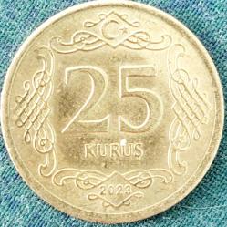 25 KURUŞ, 2023 ÇÇT