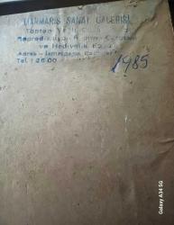 ANTİKA TABLO KABARTMALI SETENÜZERİ YAĞLI BOYA ÇOCUK FİGÜRÜ