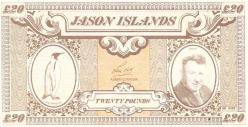 1979 Yılı Jason Adaları 20 Pound ( Koleksiyonerler için Özel Basım )