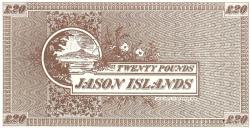 1979 Yılı Jason Adaları 20 Pound ( Koleksiyonerler için Özel Basım )