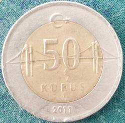 50 KURUŞ, 2011 ÇÇT