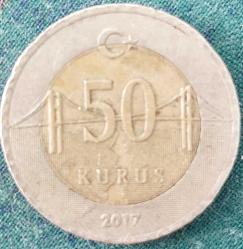 50 KURUŞ, 2017 ÇÇT