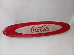 Coca cola ışıklı tabela . Pleksi 42x10 cm Işıkları yanıyor ancak kablosu dipten kesilmiş kablosu yok Kullanılmış ürün resimlerdeki haliyle koleksiyon Dekorluk