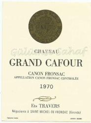 LOT.10 » Şarap Etiketi: Grand Cafour, 1970