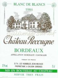 LOT.14 » Şarap Etiketi: Bordeaux, 1984