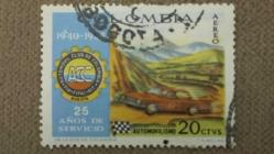 1965 YILI KOLOMBİYA TRAFİK HAFTASI  DAMGALI  ŞARNİYERSİZ