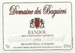LOT.14 » Şarap Etiketi: Bandol, 1991