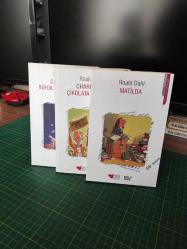 Matilda - Charlie'nin Çikolata Fabrikası - Charlie'nin Büyük Cam Asansörü (3 Kitap)