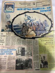 TERCÜMAN GAZETESİ - DOĞUM GÜNÜ HEDİYESİ (TURKISH NEWSPAPPER) - 20 AĞUSTOS 1977 - SADECE DÖRT SAYFADIR -Necip Fazıl Kısakürek-Cem Serdengeçti-Ergun Göze-Güven Taner-Mehmet Kervancı-Emine Işınsu-Şenol Kırpıkçıoğlu-Dr Ahmet Uğur-Ali Osman-Abdullah Nebioğlu-Uğur Dündar-Seyyal Taner-Erol Büyükburç-Füsun Önal-Ela Altın-Taner Şener-Cemile Kutoğlu-Gökben-Gönül Yazar-Göksel Arsoy-Sait Faik-Orhan Veli-Eritre Bayrağı Bağımsızlık İçin Çırpınıyor-Çarpışan Eritreli Kadınlar Hz Muhammedin Kızının Adı ile Anılıyor-Rukayye Kızları-Fatiha Okunurken Fin Askerleri Nöbet Tutuyor-Peygamber ve Haya-Ramazan Sohbetleri-Doğru Yolun Sapık Kolları-Acı-Sevgi-Gençler İçin Din Dersleri-Nafile Oruçlar-Mekruh Oruçlar-Ramazan Orucu-Orucun Farz Olmasının Şartları-Orucun Geçerli Olmasının Şartları-Şeytan Kuyusu-Akşamüstü Şöyle Bir Geçiş Yok Mu Değme Sinemadan Da Güzeldir Köprüye Mısra Düşmeyen Şair Yok Düşüne Köprü Girmeyen Vatandaş Yok-Bizden Size-Uğur Dündar Bir Hafta Sonu Programı ile Tekrar Ekrana Dönüyor-TV Programı
