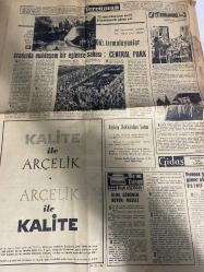 TERCÜMAN GAZETESİ - DOĞUM GÜNÜ HEDİYESİ (TURKISH NEWSPAPPER) - 20 TEMMUZ 1963 - SADECE ALTI SAYFADIR -Suna San-Ahmet Kabaklı-Kamran Şenel-Vedat Akın-Murat Sertoğlu-Reşit Aşçıoğlu-HMB-D Wright-Şam İhtilalcilerinden 10u Dün Sabah Kurşuna Dizildiler-Soruz İdama Mahkûm Oldu-40 Bin Lira ile Dolu Çantayı Kapıp Kaçtı-17 Yaşındaki Kız 37 Yaşındaki Bir Adamı Bıçakladı-Meclis Dün Tatile Girdi-Mebuslar Paralarını Dün Aldı-Aynı Yatakta Eşi ve Aşığı ile Kardeş Kardeş Yatıyormuş-32 Dişli ve Bıyıklı Bir Çocuk Doğdu-Adliyede Yaz Tatili Başladı-Kanser Nedir-Londrada 126 Polis Pars Avlamaya Çıktı-3 Sual 3 Cevap Kadınlar Kocalarını Akıllarından Geçeni Okuyabilirler mi-Gün Işığında-Doktorunuz Diyor ki Şekillere Dikkat-Göz Tırmalayanlar Arasında Muhteşem Bir Eğlence Sahası Central Park-Ataköy Dükkânları Satışı-Biz ve Dünya Ufak Görünen Büyük Mesele-Kerbela’dan Sonra 12 İmam-Müthiş İvan-Esrarengiz Aile-Koca Yusuf Avrupa ve Amerika Güreşleri-Yörük Ali Efe-Milli Lig Maçları 24 Ağustosta Başlıyor-Transfer Piya