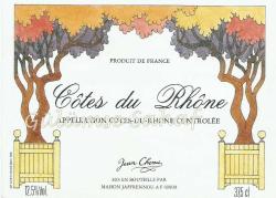 Şarap Etiketi: Cotes du Rhone