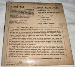 Ruhi Su - Akkuğular ve Köroğlu Yiğitlemesi - 2 Adet plak 45'lik