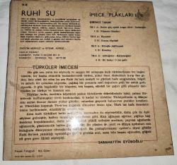 Ruhi Su - Akkuğular ve Köroğlu Yiğitlemesi - 2 Adet plak 45'lik