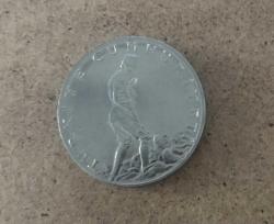 LOT.12 » 1980 CUMHURİYET MADENİ PARALARI ** 2,5 LİRA DÜZ ** ÇİLLLL