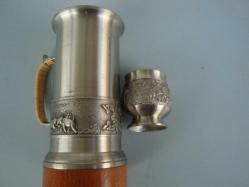 TAYLAND'dan ( Damgalı )  ZİN HANDCRAFT ( EL İŞÇİLİĞİ ) AHŞAP TABANLI KUPA ve MİNİ KADEH ( FİLLER temalı ) DEKORATİF KOLEKSİYONLUK ÜRÜNLER - Made THAILAND