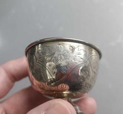 Osmanlı 2 adet Gümüş Zarf Orjinal Kutusunda