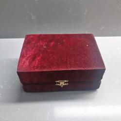 Osmanlı 2 adet Gümüş Zarf Orjinal Kutusunda