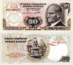 TC 6.Emisyon 50 TL 1.Tertip-H83...682 ÇİL