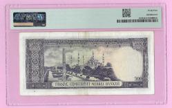 TURKEY 500 Lira 1968 p183,PMG 45 CHOICE XF (TK 19 631) ÇÇT