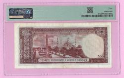 TURKEY 500 Lira 1962 p178a,PMG 40 XF  (TK 19 633) ÇÇT