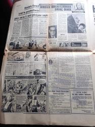Cumhuriyet Gazetesi - Turkish Newspaper - 22 Mayıs 1969 - oyunlu politika yazan Nadir Nadi Başmakale - Süleyman Demirel AP senato grubunda ağırlığını koydu - Ve Af seçimden sonraya kaldı - Kamil Ocak senatoya giderken mecliste öldü - Apollo 10 ay yörüngesinde - Bülent Ecevit de hesapları ortaya döktü - Ferruh Adalı yargıtay başkanı oldu - İsmet İnönü yorum yok dedi - 27 mayıs'ın provası yapıldı - haydi canım sen de yazan İlhan Selçuk - Pompidou Alain Delon davası - padişah buyruğundan halk iradesine yazan Şükran Soner - Yasin Kutluğ çoban kıyafeti ile ilk meclise gelişi Fotoğrafı - Cumhuriyet devrinde gericilik hareketlerinden birkaç örnek yazan Kemal Zeki Gencosman Yazı Dizisi - Yayın Hayatı - Galatasaray kupa kupa diyor - Pele satılık değildir - Vefalı Zekiye 5 kulüp talip - İonescu Fenerbahçe hakkında konuştu - Avrupa basketbol kupası seçmelerinde Milli takımımız Macaristan'a 69 58 mağlup oldu - Spor bakanlığı kuruması fikri olumlu karşılandı - at yarışları - kupa galipleri kupası