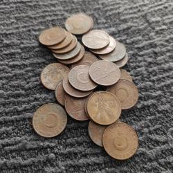 1960–1972 Seneleri 27 Adet | Bakır 10 Kuruş