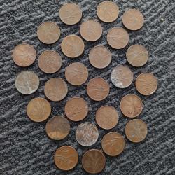 1960–1972 Seneleri 27 Adet | Bakır 10 Kuruş