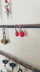 ORİJİNAL DOĞAL MERCAN KÜPE