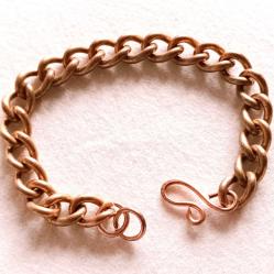 Bay-Bayan Bakır bileklik. 22cm boyunda.10,5 mm genişliğinde. 45-50 gr ağırlık Model:BLK-006