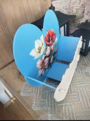 Kalpli Ahşap Peçetelik